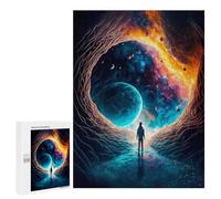500 PCS Jigsaw Puzzles for Adults Teenagerss Space Portal Level 7 Adult Jigsaw Relax Games Improve Memory Unique Gifts for Birthday And Christmas 500 PCS