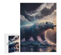 500 PCS Jigsaw Puzzles for Adults Teenagerss Thundering Arctic Majesty Jigsaw Hands-on Game Hand Speed Race Unique Gifts for Birthday And Christmas 500 PCS