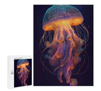 500 PCS Jigsaw Puzzles for Adults The Mysterious Jellyfish 1 Jigsaw for Adults Brain Teaser Game Birthday Present Difficult And Challenge 500 PCS
