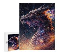 500 PCS Jigsaw Puzzles for Adults The Rainbow Dragon Jigsaw for Adults Brain Teaser Game Birthday Present Difficult And Challenge 500 PCS
