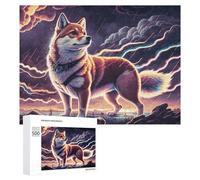 500 PCS Jigsaw Puzzles for Adults Thundering Canine Majesty -26 Jigsaw for Adults Relax Games For Family Fun for Is Ideal As A Gift 500 PCS