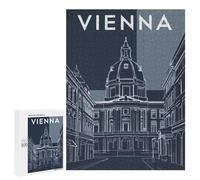 500 PCS Jigsaw Puzzles for Adults Vienna Cityscape Jigsaw for Adults Relax Games Hand Speed Race for Is Ideal As A Gift 500 PCS