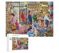 500 PCS Jigsaw Puzzles for Adults Vintage Hardware Store Scene Puzzles for Adults DIY Toys Home Decoration Difficult And Challenge 500 PCS
