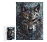 500 PCS Jigsaw Puzzles for Adults Wolf Fantasy Abstract Art Jigsaw for Adults Relax Games Hand Speed Race for Is Ideal As A Gift 500 PCS