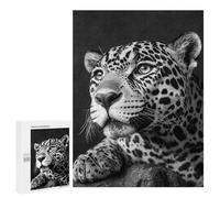 500 PCS Jigsaw Puzzles for Teenagers Amazon Jaguar Portrait Adult Jigsaw Puzzles Pattern Assembly Help The Brain Exercise Challenging Game Toys 500 PCS