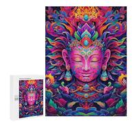 500 PCS Jigsaw Puzzles for Teenagers Colorful Spiritual Artwork Adult Jigsaw Puzzles Pattern Assembly Help The Brain Exercise Challenging Game Toys 500 PCS