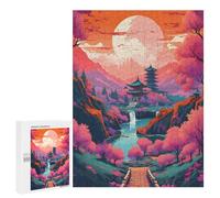 500 PCS Jigsaw Puzzles for Teenagerss Amazing Colorful Landscape Puzzles for Adults Brain Teaser Game Analysis And Logic Christmas Birthday Gifts 500 PCS