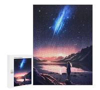 500 PCS Jigsaw Puzzles for Teenagerss Anime Galactic Twilight Adult Jigsaw Toy Wall Decor Precision Cutting Unique Birthday And Gifts 500 PCS