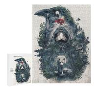 500 PCS Jigsaw Puzzles for Teenagerss Beware The Door Puzzle For Teenagerss Difficult Challenge Educational Challenge Family Fun & Game Night 500 PCS