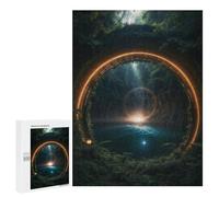 500 PCS Jigsaw Puzzles for Teenagerss Bridge to Another World Puzzles for Adults Brain Teaser Game Analysis And Logic Christmas Birthday Gifts 500 PCS