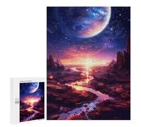 500 PCS Jigsaw Puzzles for Teenagerss Celestial Wilderness Puzzles for Adults Brain Teaser Game Analysis And Logic Christmas Birthday Gifts 500 PCS