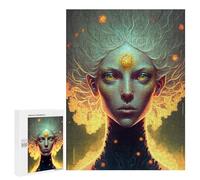 500 PCS Jigsaw Puzzles for Teenagerss Enchanted Mystic Portrait -2 Adult Puzzles Hands-on Game Hand Speed Race Fun at Home Activities, 500 PCS