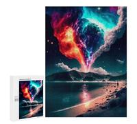 500 PCS Jigsaw Puzzles for Teenagerss Galactic Beach Encounter -1 Puzzle for Adults Relaxing Games Improve Memory Fun Activities at Home 500 PCS