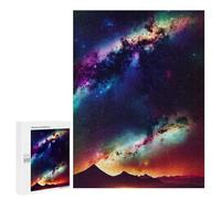 500 PCS Jigsaw Puzzles for Teenagerss Galactic Desert Glow Puzzle for Adults Relaxing Games Improve Memory Fun Activities at Home 500 PCS