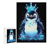 500 PCS Jigsaw Puzzles for Teenagerss Ice Penguin King Puzzles for Adults Brain Teaser Game Analysis And Logic Christmas Birthday Gifts 500 PCS