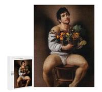 500 PCS Jigsaw Puzzles for Teenagerss Immortal Fruit - Man with Fruit Basket Adult Jigsaw Toy Wall Decor Precision Cutting Unique Birthday And Gifts 500 PCS