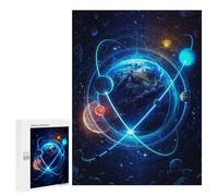 500 PCS Jigsaw Puzzles for Teenagerss Jigsaw Cosmic Harmony Celestial Dance Adult Jigsaw Brain Teaser Game Hand Speed Race Stress Reduction Gifts 500 PCS