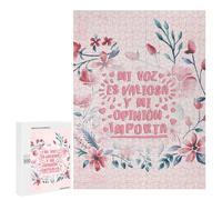 500 PCS Jigsaw Puzzles for Teenagerss Jigsaw Empowering Spanish Quote Puzzles for Adults Brain Teaser Game But Fun And Humorous Help The Brain Exercise 500 PCS