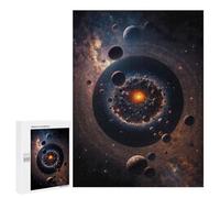 500 PCS Jigsaw Puzzles for Teenagerss Jigsaw Galactic Spiral Nebula -1 Adult Jigsaw Puzzle Hands-on Game Hand Speed Race for Birthday, Chrismas 500 PCS