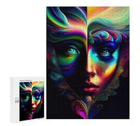 500 PCS Jigsaw Puzzles for Teenagerss Jigsaw Lady Surreal 04 Adult Jigsaw Puzzle Hands-on Game Hand Speed Race for Birthday, Chrismas 500 PCS