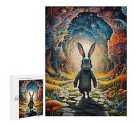 500 PCS Jigsaw Puzzles for Teenagerss Jigsaw Magic Forest Pathway Puzzle for Adults Relax Games Improve Memory for Birthday, Chrismas 500 PCS