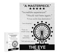 500 PCS Jigsaw Puzzles for Teenagerss Jigsaw THE EYE LONDON MASTERPIECE Adult Jigsaw Puzzle Hands-on Game Hand Speed Race for Birthday, Chrismas 500 PCS