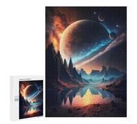 500 PCS Jigsaw Puzzles for Teenagerss Planet Lake Escape Jigsaw for Adults Hands-on Game Difficult Hard Unique Birthday And Gifts 500 PCS