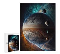 500 PCS Jigsaw Puzzles for Teenagerss Planetary Whirlpools in Space Jigsaws for Adults Relax Games Wall Decoration Help The Brain Exercise 500 PCS