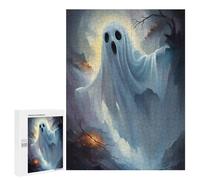 500 PCS Jigsaw Puzzles for Teenagerss Spooky Ghost Scene Puzzle For Teenagerss Difficult Challenge Educational Challenge Family Fun & Game Night 500 PCS