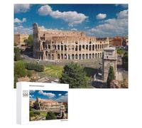 500 PCS Jigsaw Puzzles for Teenagerss The Colosseum in Rome Jigsaw Puzzle Toy Wall Decor Difficult Hard Unique Birthday And Xmas Gifts 500 PCS
