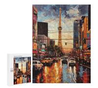 500 PCS Jigsaw Puzzles for Teenagerss The Strip Las Vegas USA Puzzles for Adults Brain Teaser Game Analysis And Logic Christmas Birthday Gifts 500 PCS