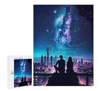 500 PCS Jigsaw Puzzles for Teenagerss Urban Stargazers Adult Jigsaw Toy Wall Decor Precision Cutting Unique Birthday And Gifts 500 PCS