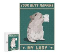 500 PCS Jigsaw Puzzles for Teenagerss Your Butt Napkins My Lady Jigsaw for Adults Hands-on Game Difficult Hard Unique Birthday And Gifts 500 PCS