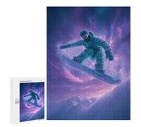 500 PCS Jigsaw Puzzles Galactic Snowboarding Adventure -1 Adult Jigsaw Puzzles Enhance Memory Educational Challenge Toys Educational Games 500 PCS