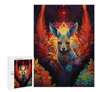 500 PCS Jigsaw Puzzles- Kangaroo Fantasy Artwork Puzzle For Teenagers Family Activities for Birthday, Chrismas Unique Birthday And Gifts 500 PCS