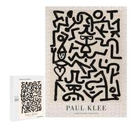 500 PCS Jigsaw Puzzles Paul Klee Comedians Jigsaw for Teenagerss Precision Cutting Fun Activities at Home Challenging Game And Family Play 500 PCS