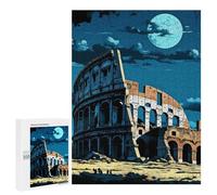 500 PCS Jigsaw Puzzles Roman Colosseum Jigsaw Puzzles for Teenagerss But Fun And Humorous Every Piece Is Unique - Learning Educational Toys 500 PCS