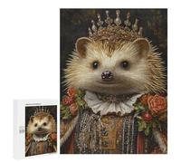 500 PCS Jigsaw Puzzles Royal Hedgehog Portrait-1 Puzzles for Teenagers Enhance Memory Difficult And Challenge Brainteaser Family Games 500 PCS