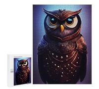 500 PCS Jigsaw Puzzles The Owl Fantasy Jigsaw for Teenagerss Precision Cutting Fun Activities at Home Challenging Game And Family Play 500 PCS