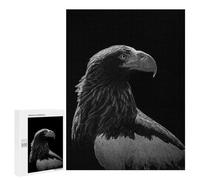 500 PCS Jigsaw Puzzles Wild Eagle Face Poster Jigsaw Puzzles for Teenagerss But Fun And Humorous Every Piece Is Unique - Learning Educational Toys 500 PCS