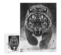 500 PCS Jigsaw Tiger Running Wild-1 Jigsaw Puzzles for Adults Family Activities Help The Brain Exercise Deal As Gifts for The Whole Family 500 PCS