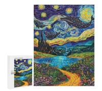 500 PCS Jigsaw Whale Dreams Fantasy Art-1 Jigsaws for Adults Puzzle Stress Reliever Parent-child Interaction Unique Birthday And Xmas Gifts 500 PCS