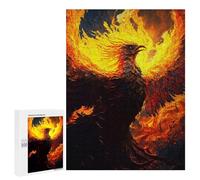 500 PCS Jigsaws Adults Puzzles Abstract Art Phoenix Jigsaw for Adults Toy Wall Decor Perfect Decoration for Is Ideal As A Gift 500 PCS