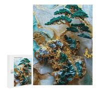 500 PCS Jigsaws Adults Puzzles Abstract Bonsai Tree Jigsaw for Adults Toy Wall Decor Perfect Decoration for Is Ideal As A Gift 500 PCS