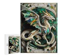 500 PCS Jigsaws Adults Puzzles Abstract Dragon Kintsugi Jigsaw Puzzle Family Game Analysis And Logic Parent-child Interaction 500 PCS