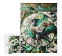 500 PCS Jigsaws Adults Puzzles Abstract Japanese Crane Jigsaw Puzzle Family Game Analysis And Logic Parent-child Interaction 500 PCS
