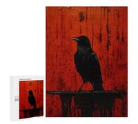 500 PCS Jigsaws Adults Puzzles Abstract Raven Jigsaw for Adults Toy Wall Decor Perfect Decoration for Is Ideal As A Gift 500 PCS