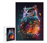 500 PCS Jigsaws Adults Puzzles Amazing Owl Jigsaws for Adults Toy Wall Decor Home Decoration for Is Ideal As A Gift 500 PCS