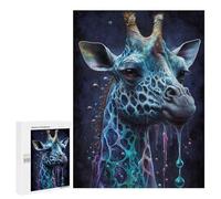 500 PCS Jigsaws Adults Puzzles Amiable Giraffe Jigsaws for Adults Toy Wall Decor Home Decoration for Is Ideal As A Gift 500 PCS