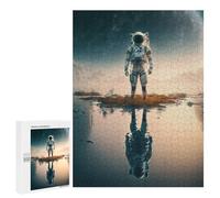 500 PCS Jigsaws Adults Puzzles Astronaut on Alien Planet -10 Adult Puzzles Relaxing Games Precision Cutting Unique Gifts for Birthday And Christmas 500 PCS
